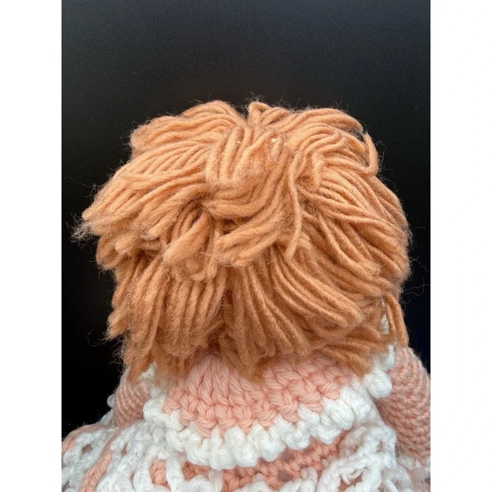 Vintage Strawberry‎ Shortcake Doll Toy Crochet Hand Knitted 12